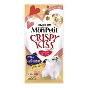 MonPetit-日本MonPetit-Crispy-Kiss-貓脆餅-高級三文魚味-30g-金-MonPetit-寵物用品速遞