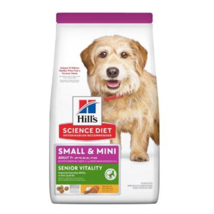 Hills Hills 狗糧 小型高齡犬 7+ 年輕活力 Adult Small & Mini Youthful Vitality 3.5lb (10770)