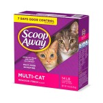 貓砂-礦物貓砂-美國Scoop-Away-特強結塊有香味配方-適合多隻貓使用-14lbs-礦物貓砂-寵物用品速遞
