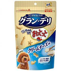 unicharm消臭大師-日本unicharm-狗狗魚仔餅-奶油味-50g-藍-其他-寵物用品速遞