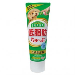狗小食-日本INABA狗狗營養膏-低脂肪雞肉味-80g-綠-DS-61-CIAO-INABA-寵物用品速遞