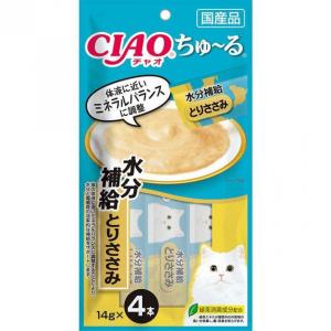 INABA-CIAO-日本CIAO肉泥餐包-水分補給-雞肉肉醬-56g-SC-180-藍黃-CIAO-INABA-寵物用品速遞