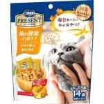 COMBO 日本二合一健康貓零食 除口臭及潔齒配方 42g (橙) 貓零食 寵物零食 COMBO 寵物用品速遞
