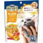貓小食-日本COMBO-二合一健康貓零食-除口臭及潔齒配方-42g-橙-COMBO