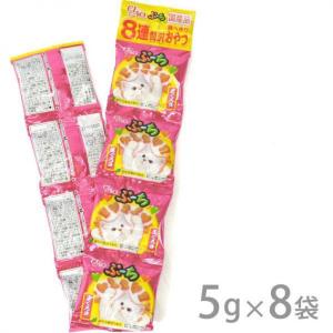 INABA-CIAO-日本CIAO磨牙潔齒貓脆餅-金槍魚味-5g-8包入-粉紅-CIAO-INABA-寵物用品速遞