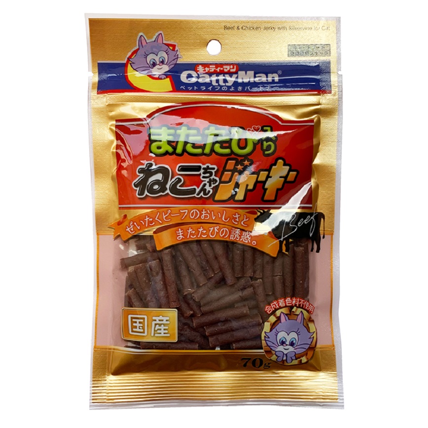 CattyMan 日本CattyMan 牛肉條棒 70g