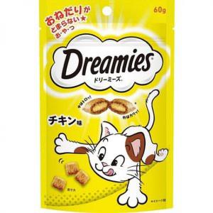 貓小食-日本Dreamies-護齒夾心酥-雞肉味-60g-黃-Dreamies-寵物用品速遞
