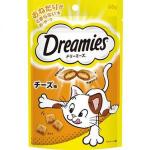 日本Dreamies 護齒夾心酥 奶酪味 60g (橙) 貓零食 寵物零食 Dreamies 寵物用品速遞