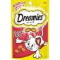 貓小食-日本Dreamies-護齒夾心酥-海鮮及雞肉味-60g-紅-Dreamies
