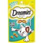 貓小食-日本Dreamies-護齒夾心酥-金槍魚及雞肝味-60g-藍綠-Dreamies