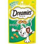 日本Dreamies 護齒夾心酥 Mix海鮮口味 60g (綠) 貓零食 寵物零食 Dreamies 寵物用品速遞