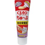 CIAO 日本貓用營養膏 乳酸菌營養膏 綜合營養Mix金槍魚海鮮味 80g (淺紫) (CS-157) 貓咪保健用品 營養膏 保充劑 寵物用品速遞