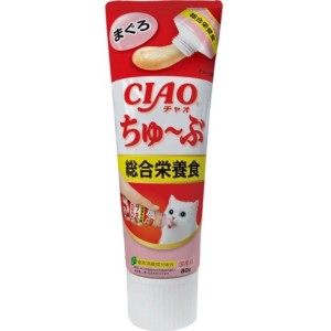INABA-CIAO-日本CIAO乳酸菌營養膏-綜合營養金槍魚味-80g-粉紅-CS-155-營養膏-保充劑-寵物用品速遞