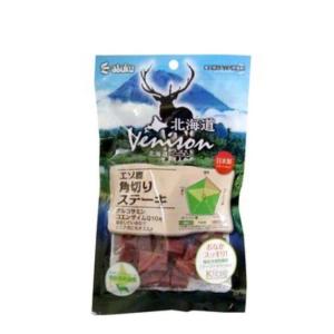 狗小食-日本ASUKU-北海道-鹿肉切角塊-130g-其他-寵物用品速遞