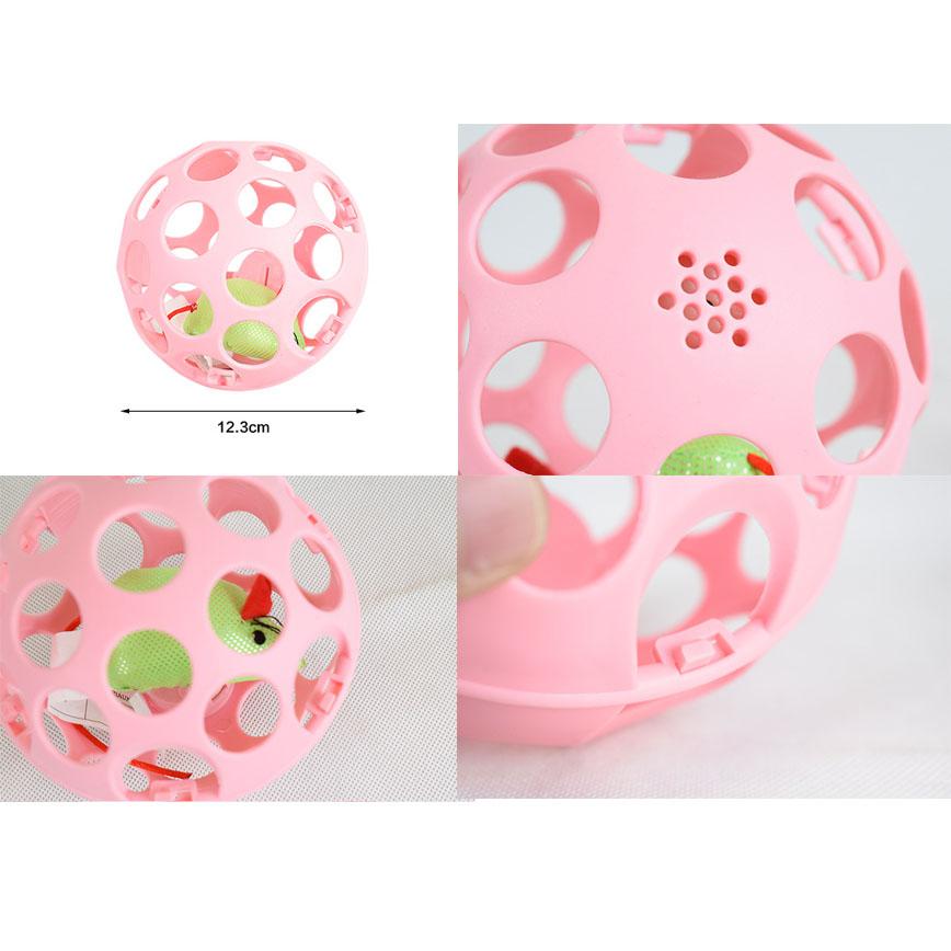 逗貓滾地發聲球 (顏色隨機) (圖片3)