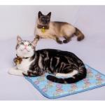 日式冰涼冷感寵物降溫冰絲墊 M碼 (款式隨機) 貓犬用日常用品 寵物床墊用品 寵物用品速遞
