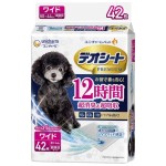 Unicharm 狗尿墊 狗尿片 日本 Premium 超消臭超吸收增量裝 寵物尿墊 [44*60 XL碼 42枚] (桃紅) 狗狗 狗尿墊 寵物用品速遞