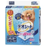 Unicharm 日本柔軟無香超除臭增量裝 寵物尿墊 狗尿墊 狗尿片 [44*32 L碼 112枚] 狗狗 狗尿墊 寵物用品速遞