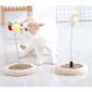 貓咪玩具-劍麻彈簧蜜蜂瘋狂逗貓玩具-一個裝-貓貓