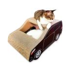 貓咪法拉利 瓦楞紙車形貓窩貓抓板 60cm(L)X30cm(W)X26cm(H) 貓咪玩具 貓抓板 貓爬架 寵物用品速遞