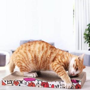 貓咪玩具-瓦楞紙貓抓板-The-Cats-Favorite七彩波浪平板-貓貓-寵物用品速遞