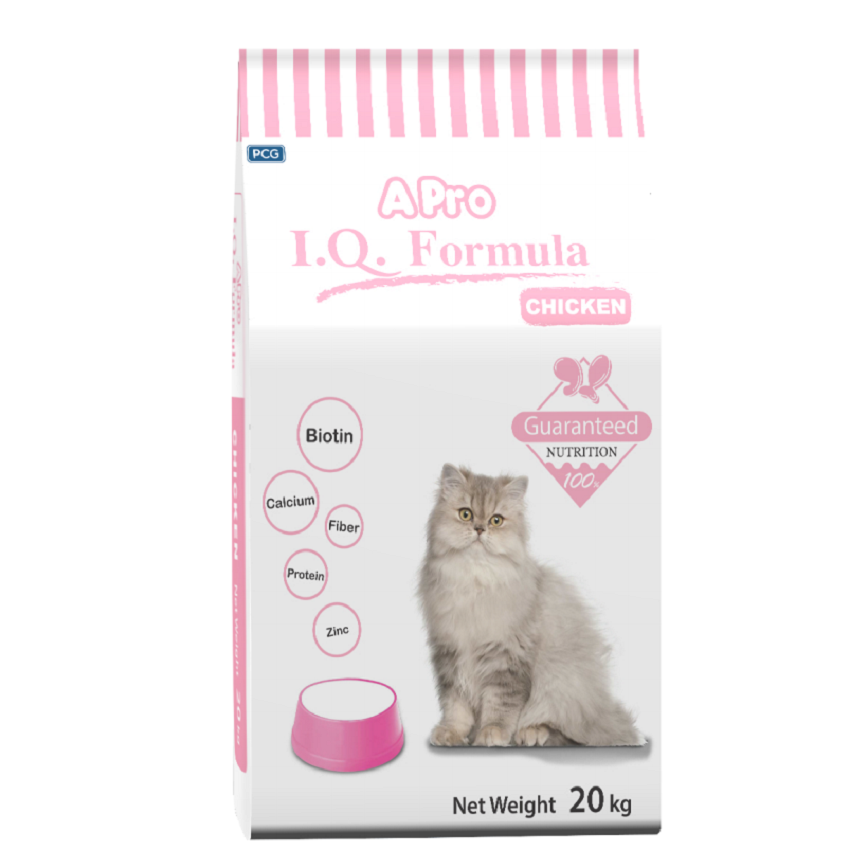 APro APro IQ 愛寶 成貓糧 淨色no color 貓義工流浪貓系列 經濟之選 20kg (no color) (AP0105)