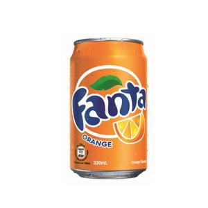 貓奴生活雜貨-芬達橙味汽水-Fanta-Orange-Flavoured-Soda-330ml-2129-飲品-寵物用品速遞