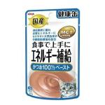 日本AIXIA愛喜雅 健康缶能量補給濕糧包 鰹魚味 40g (藍) 貓罐頭 貓濕糧 AIXIA 愛喜雅 寵物用品速遞