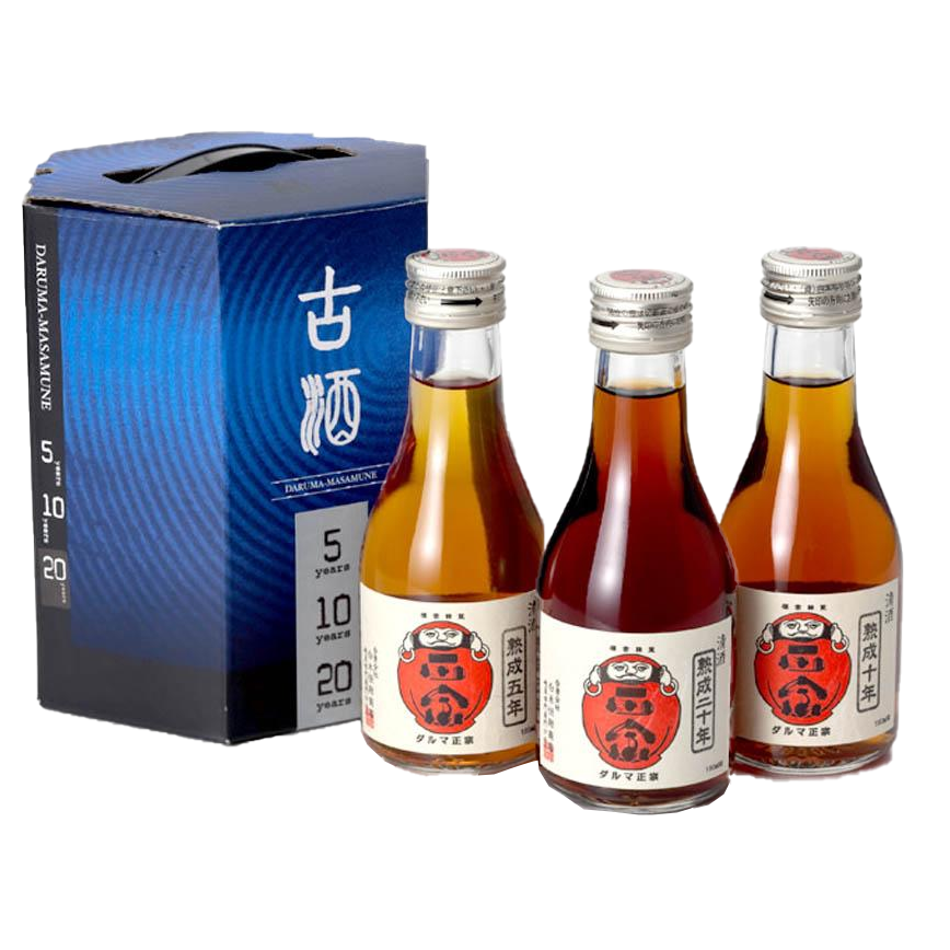 達磨正宗 ダルマ正宗 熟成古酒 5年10年20年 180ml 3支套裝 (圖片3)
