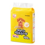 日本IRIS 超強吸力寵物尿墊 狗尿墊 狗尿片 [33*44 S碼 100枚] 狗狗 狗尿墊 寵物用品速遞