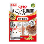 CIAO 貓糧 日本3000億個乳酸菌系列 金槍魚味 22g 5袋入 (紅) (P-231) 貓糧 貓乾糧 CIAO INABA 寵物用品速遞