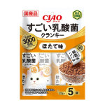 CIAO 貓糧 日本3000億個乳酸菌系列 扇貝味 22g 5袋入 (橙) (P-233) 貓糧 CIAO INABA 寵物用品速遞