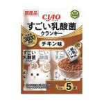 CIAO 貓糧 日本3000億個乳酸菌系列 雞肉味 22g 5袋入 (啡) (P-234) 貓糧 貓乾糧 CIAO INABA 寵物用品速遞