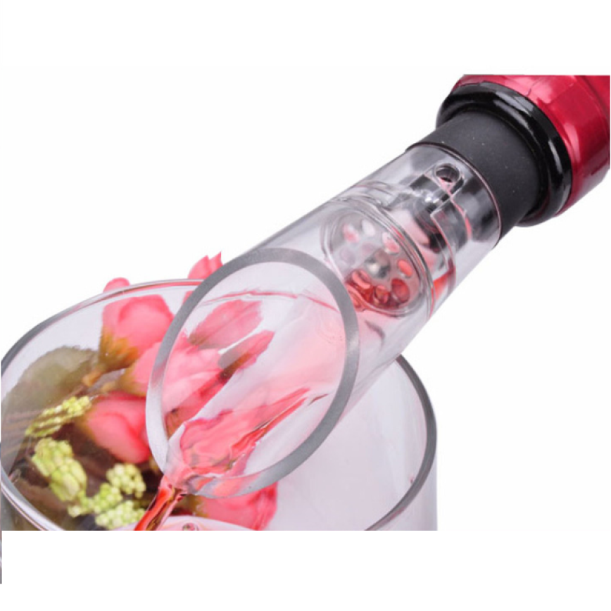 品酒必備 透明濾酒倒酒器 (圖片3)