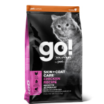 GO! SOLUTIONS 貓糧 護膚美毛系列 雞肉 3lb (1302941T) 貓糧 貓乾糧 GO 寵物用品速遞