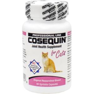貓咪保健用品-Cosequin-貓用關節丸-80粒-腸胃-關節保健-寵物用品速遞