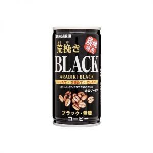 貓奴生活雜貨-日本SANGARIA-炭燒無糖黑咖啡-185ml-飲品-寵物用品速遞