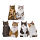 貓咪飾物-日本貓部NEKOBU-超可愛貓咪伸脷利是封-一套八個-貓貓-寵物用品速遞