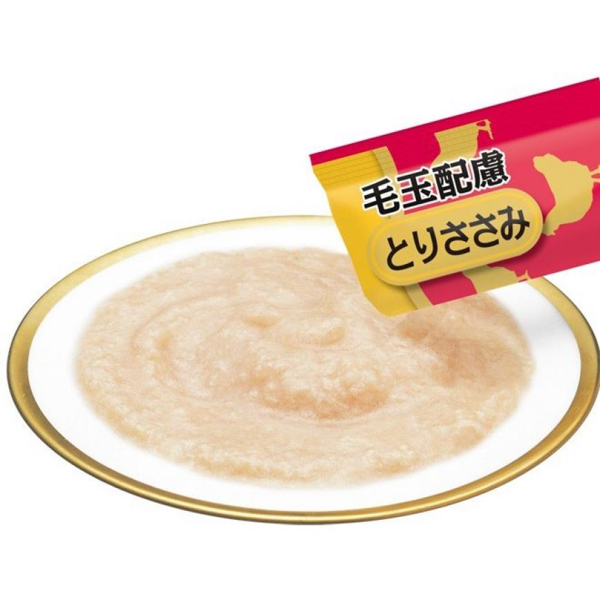 CIAO 肉泥 貓零食 化毛配方雞肉肉醬 14g 4本入 (SC-104) (圖片3)