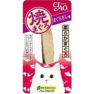 貓小食-日本CIAO燒鰹魚條-まぐろだし味-大包裝-25g-金槍魚味-紫紅-TSC-01-CIAO-INABA-寵物用品速遞