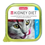貓罐頭-貓濕糧-BEAPHAR-KIDNEY-DIET腎臟保健配方貓罐頭三文魚-100g-藍色-13377-BEAPHAR-KIDNEY-DIET-寵物用品速遞