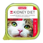 BEAPHAR KIDNEY DIET 貓罐頭 腎臟保健配方 牛磺酸 100g (紅色) (13376) 貓罐頭 貓濕糧 BEAPHAR KIDNEY DIET 寵物用品速遞
