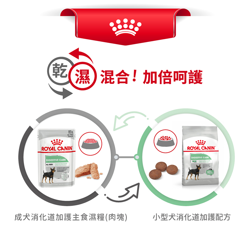 Royal Canin 法國皇家 狗濕糧 成犬消化道加護主食濕糧 (肉塊) 85g (圖片7)