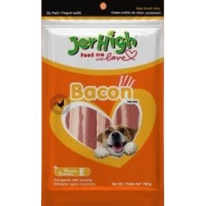 狗小食-Jerhigh-狗小食-Bacon-煙肉味雞片-100g-JER05-JerHigh-寵物用品速遞