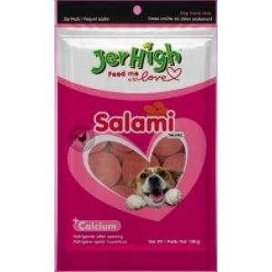 狗小食-Jerhigh-狗小食-Salami-沙樂美雞肉片-100g-JER01-JerHigh-寵物用品速遞