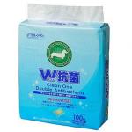 日本Clean One W雙重抗菌鎖臭 寵物尿墊 狗尿墊 狗尿片 [30*45 S碼 100枚] (藍) 狗狗 狗尿墊 寵物用品速遞