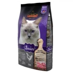 Leonardo 貓糧 天然老貓糧 (雞肉+鴨肉) 7.5KG (紫色) (LNS/7.5) 貓糧 貓乾糧 Leonardo 德尼奧 寵物用品速遞
