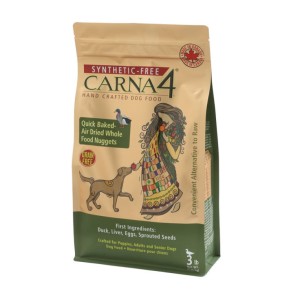 CARNA4-狗糧-頂級烘培風幹無穀物鴨肉全犬配方-CN3157-3lbs-CARNA4-寵物用品速遞
