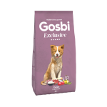 Gosbi Exclusive 狗糧 全營養蔬果系列 中型幼犬配方 3kg (MEP3K) 狗糧 Gosbi 寵物用品速遞