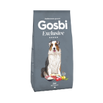 Gosbi Exclusive 狗糧 全營養蔬果系列 中型成犬減肥配方 12kg (MED12K) 狗糧 Gosbi 寵物用品速遞